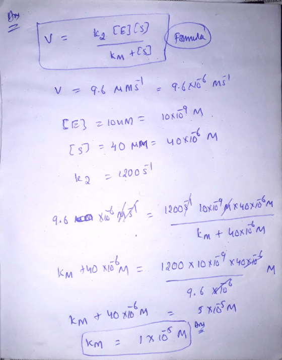 vnus km +(s] v = 9.6 mms = 9.6 8100 mil CE) zloum = loxio? M. [s] = 40 May = 40x100 m ka = 220.051 9.6 k X nast = 12008 Loxo
