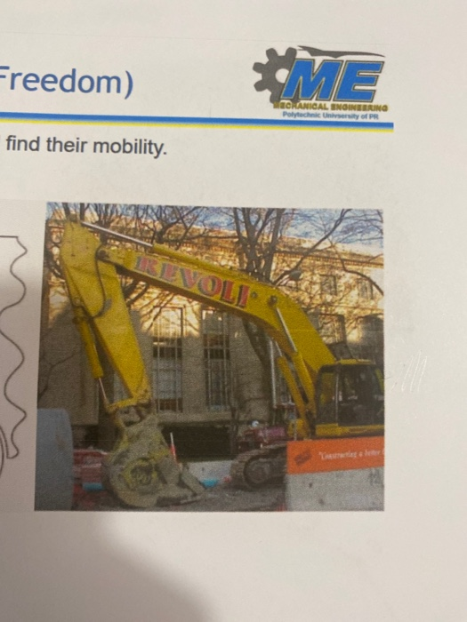 Freedom) ME DANICAL ENGINEERING Polytechnic University of find their mobility. VOLL