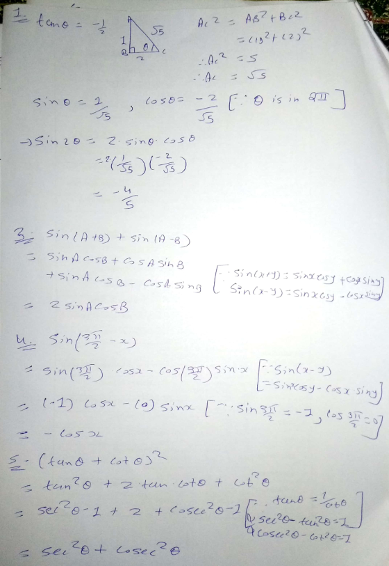 - temo - 2 de 2 55 Ihode – AB2+ Bez = (1927 (232 -s = 5 Ac? Al sino = 3/3 1050 - 2 [:0 is in 2D ] 55 - Sin2o- 2.sino caso sin