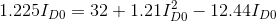 1.2251 po = 32 +1.21130 – 12.441 DO