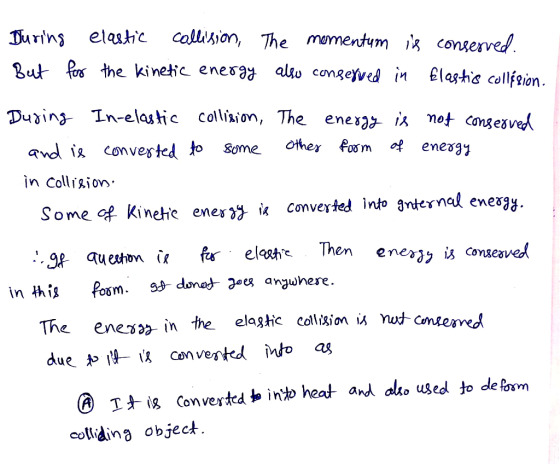 urins elashc callision, The mementum ig conserved But fos the kinetic enesgd alto congeyved in Elashis collfeion Duying Inela