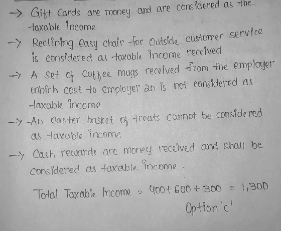 the hall for Outside customer service → Gift Cards are money and are cons icte taxable income < Reclining easy chair for Outs