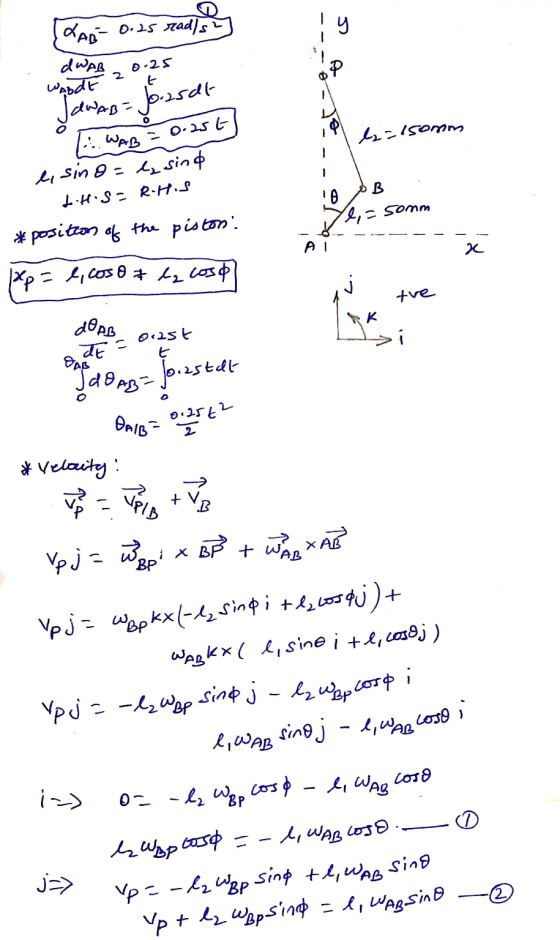 LAB 0.25 rads is dWAB 0.25 2 WADDE Jawaba Jouset l=isomm 1... WAB = 0.25% e, sino=l sind titisa RH.S B 10 ylie somm *positio