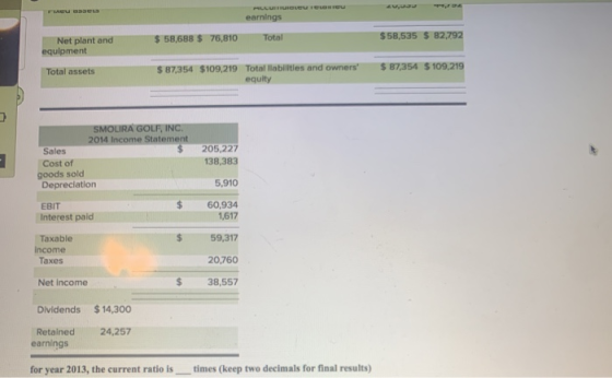 2 FCU BU ALL RIU earnings $ 58,688 $ 76,810 Total $58,535 $ 82,792 Net plant and equipment Total assets $ 87,354 $ 109,219 $