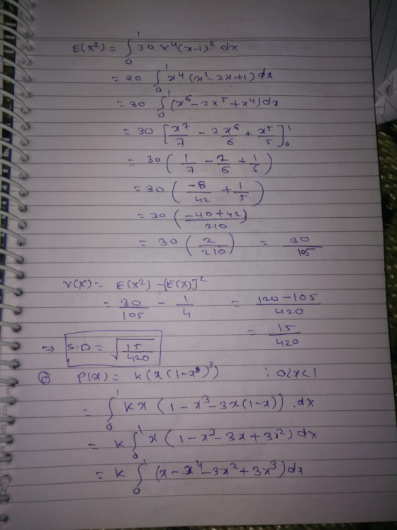 E(x) = 5 зохчC-12 ах во эч (o 2 +244 во ( 2x+ЧЈda зо ( - а .х). ИИ ИЗРААР от зо ( - чо +41) \os vcx) - E (х2) - (Ecx)] 1 - -