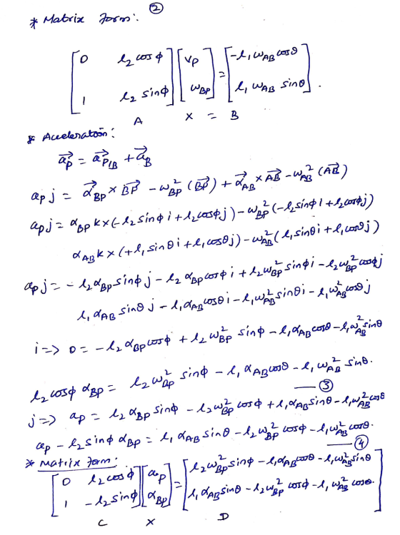 e sino jadi dapo * Matrix Jorms: l cosa -d, WARCOSO WBP l, WAB sino lz sind x = B 2 (AR) LAB 2 Acelerators ap = a pusta ap j