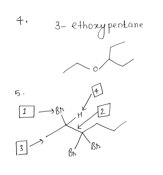 4. 3- ethoxy pentane 1 >B9 LH 12
