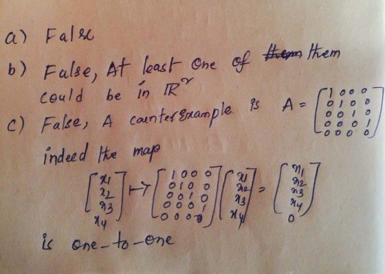 a) Fals 6 ) leas C Counte indel 쾨 73 C one- to-ene