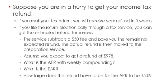 • Suppose you are in a hurry to get your income tax refund. • If you mail your tax return, you will receive your refund in 3