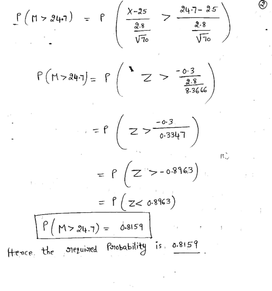 2-8 7o уто 乙ㄣ O.3 Q.8 8.3666 O-3 M>24.7) -0-8159 ftでnce the se2uNed Rmobability is 0.8159
