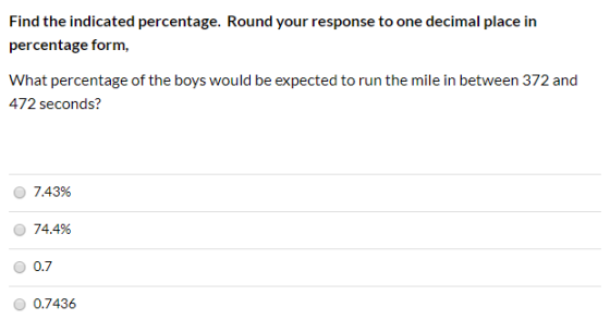 Find the indicated percentage. Round your response to one decimal place in percentage form, What percentage of the boys would