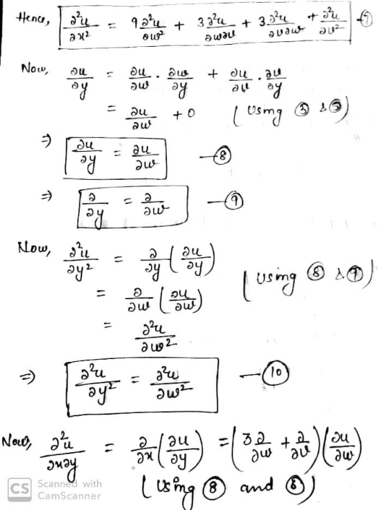 Hence, au + 9ə*ч sus з ә4 wәU + 3.5*4 + у ә2- ə x2 anaw Now, OIL ди. Биз да + дц , а 27 ә8 ə o8 1) ди ә ( Using au au Әu (о