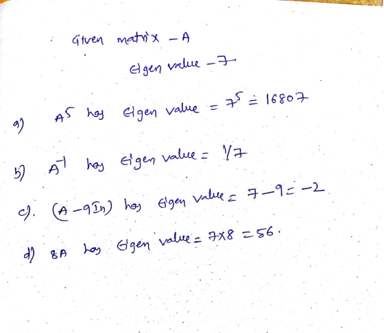 Egen vlue- AS ha eigen value = S-1680