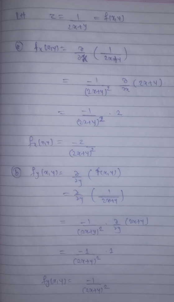 Let 2= I zaty a fixe (2x+422 filme) = -2 (29448 6 fy (x,y)= a ( Fenw) -1 9 (20+4J Canty 2 y - 1 1 cox tyg2 - fylx,y) = ale -