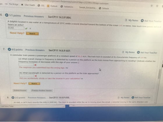 ent/Assignment-Responses/submit?dep=222380138tagsautosave The Bridge I Uber Health ops O ESS O Outlook Sample Scholarship Val