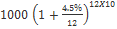 4.5%11210 1000 1 12