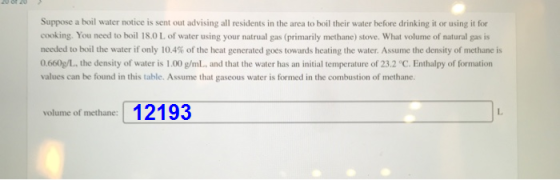 20 Suppose a boil water notice is sent out advising all residents in the area to boil their water hefore drinking it or using