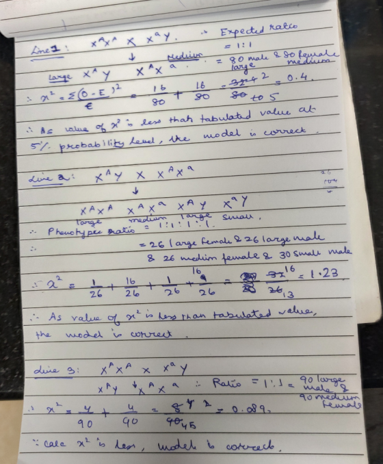 A A. Large xay x xay. & Expected ratio V Av dediler. = go male e so Romale x^x large 322420.4. 16 As 5% value of x is less th
