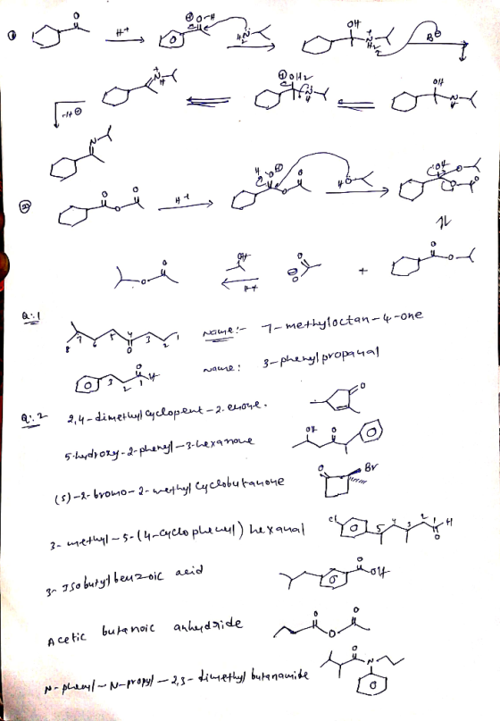 OH 7-methyloctan-4-one NGe 3-phenyl propa4a! Naue 2,4-dimet ayclopent-2. eLLOye 5hydrory-2-phenyl-3-exanoue (s)-2-bvoo-2-efhy