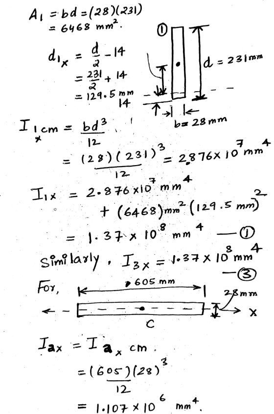Ai = bd = (28)(231) = 6468 mm do ad_14 - 231+ 14 Id - 23 imona = 134. 5 mm mm . .:12 mm 2 := iz iz Ilcm = bds! *ba 28 mm = 12