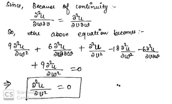 the So, 9 ใน Since, Because of continuity are awa Uaw above equation becomes :- 604 are -18 are bare Su2 Jugaw 2012 дц2 avaw
