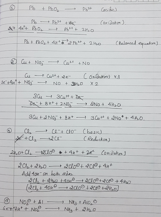 O Pb + Pbo Pb2+ Cacidic) Coxidation ) Pb 247 4nt7 PbO₂ + Pb2+ the - Pb2+ + 2H₂O Pb + PbO2 + 4H+ 2 Pb2+ + 2H20 (Balanced equat