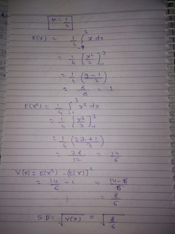 to be E(82) = - (22+1 - 28 = 14 V (X) = E(X²) - (E(X)] lu-6 spalvelut