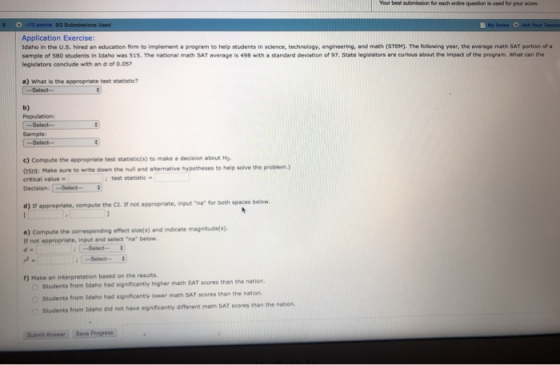 Your beat submisnion for each entire question is used for your score O-13 points 0/2 Submissions Used My Notes Ask Your Teach