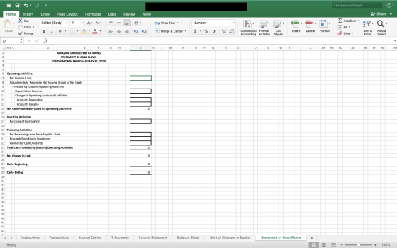 Q Search Sheet Home Draw Page Layout Formulas Data Review View 9+ Share Insert X Cut 11 Calibri (Body) Σ AutoSum , A- A Wrap