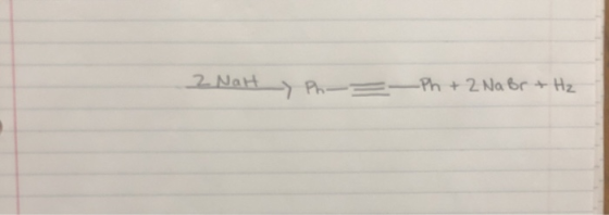 2 Natty Ph Ph + 2 Na Br + Hz
