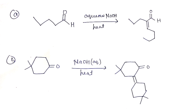 Aqueow Nach -H heat NaOH(aq) heat
