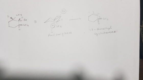 CHA 13- dimerhyl Cy clohexene Anhi periplanas