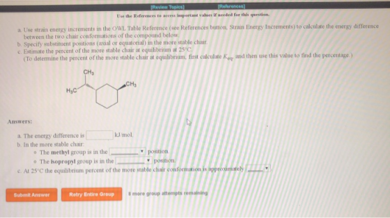 [Review Toples) (References) Use the References to test important values if needed for this question a. Use strain energy inc