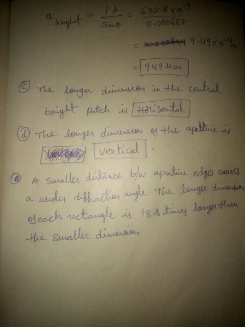 heght 632-8x10 0.000667 9494 The louger dumunen in tha central bight ptch Hatl @The lougn dimes e the aptlae is o RVertical A