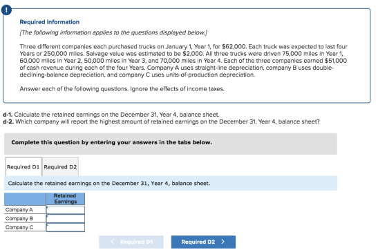 Required information [The following information applies to the questions displayed below.] Three different companies each pur