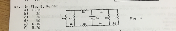 In Fig. 8, R_tau is: 0.3 Ohm 2 Ohm 3 Ohm 5 Ohm