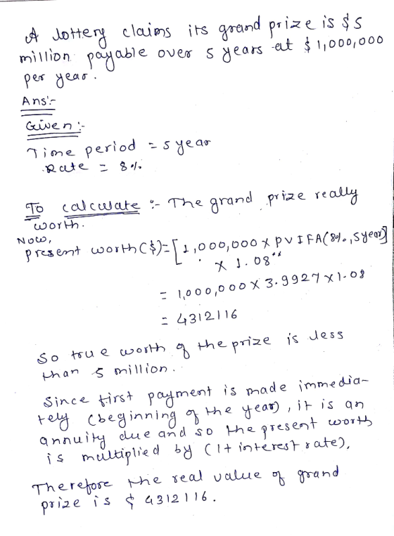 A JotHer claists qrand prize is $s million able over SƠears at $1,000,000 er CAơ Ans- e perlod - s year To cau cwats Te grand prize reallu 二4312116 ment is pmade jmmedia- j- is qn Since firs+p eginning he ear, eTe0 3122 1 S 4312 ) ,6