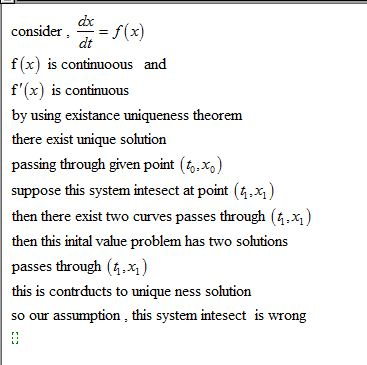 consider, at = f(x) f(x) is continuoous and f(x) is continuous by using existance uniqueness theorem there exist unique solu