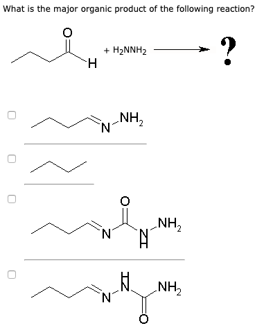 What is the major organic product of the following reaction? 2NH2 NH2