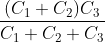 C1 + C2 C3
