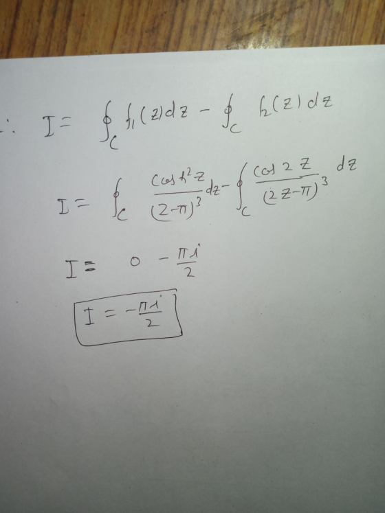 6 (2) dz cos 2 Z dz 7 da- f. Caso I= o-li