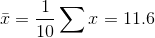 - 10/ r = 11.6