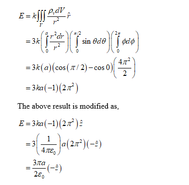 3k(a)(cos(π/2)-cos 0)( ) 3ka(-1)(Dr The above result is modified as. 3(41 )-(2π*)(-2) 3 πα 2E