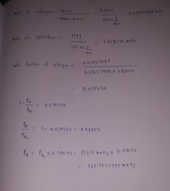 9.9635 ma ss moles ot stvogen 0-03657488 holes molay mass 272.4 9 mo 31) maks of Chbrotar 1834176 moles 1 ।। १. ५० ) moA ale