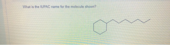What is the IUPAC name for the molecule shown?