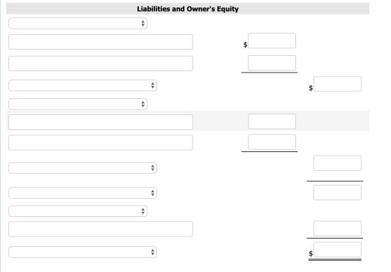 Liabilities and Owners Equity $