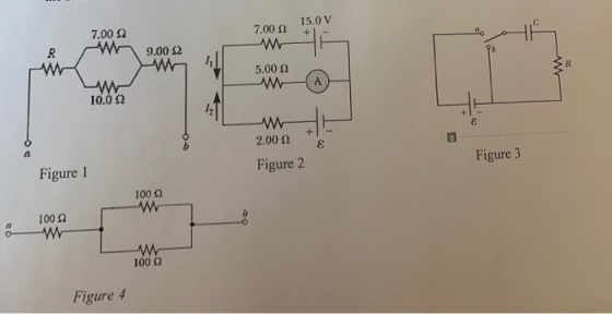 15.0V 7.00 Ω 7.00 Ω – 9.00 Ω 5.00 Ω A - 10.02 2.00 Ω ε Figure 3 Figure 1 Figure 2 100 Ω 100 Ω 100 Ω Figure 4
