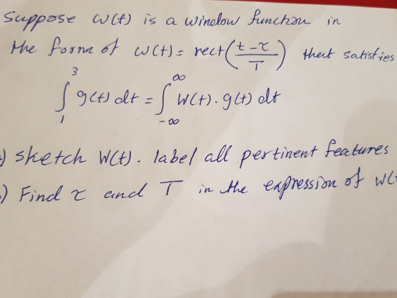 Suppose ) is a winolow Runchm n res sketeh wy label all pertinent eelures ertinent terlures