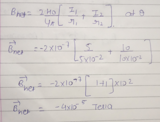 Bhet Il Iz of + 2 Ho YA ri 912 Bnet S 2-2x10-7 Lsxio-2 + lox102 Bher = -2x107 77 1 +1]xlə? Bher -4X10 Tesla