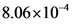 8.06x104
